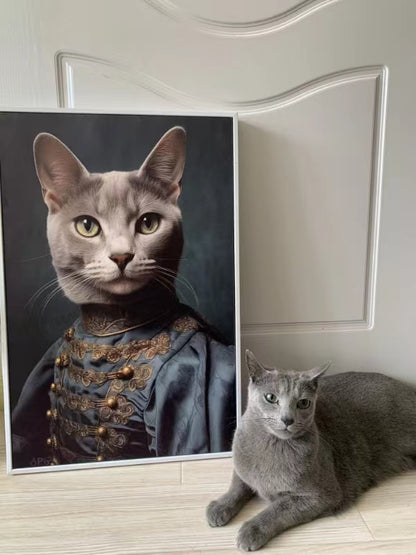 The Noble – Custom designed pet canvas