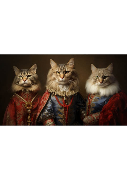 The Three Kings – Custom designed pet canvas