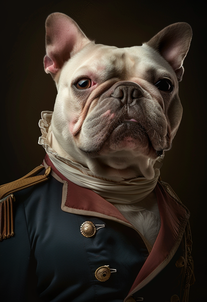 The Admiral Generals – Custom designed pet canvas