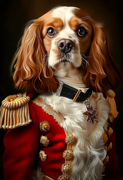 The Brave Generals – Custom designed pet canvas